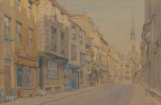 Bernard C Gotch - Ship Street, Oxford | MasterArt